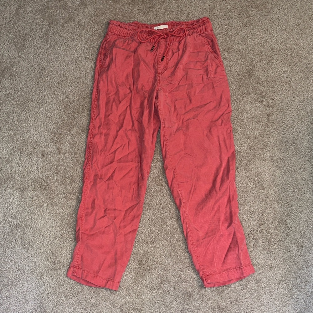Loft Pink Relaxed Fit Pants